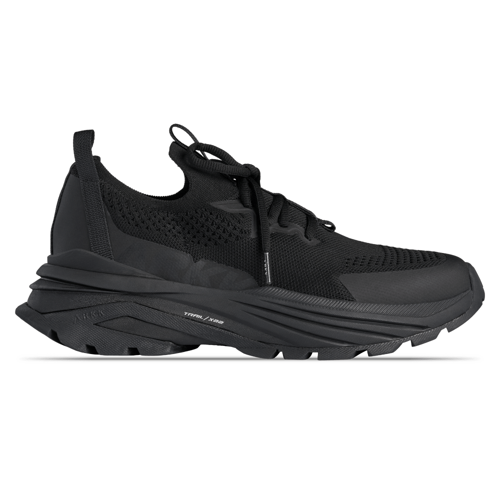 ARKK Collection Waste Zero FG PET TX-22 | Triple Black | Women Waste Zero